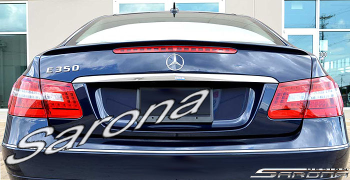 Custom Mercedes E Class  Coupe Trunk Wing (2010 - 2016) - $225.00 (Part #MB-070-TW)